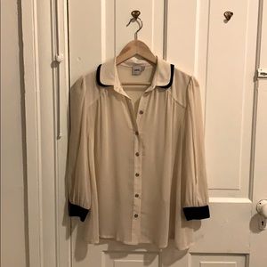 Sheer Neutral Blouse